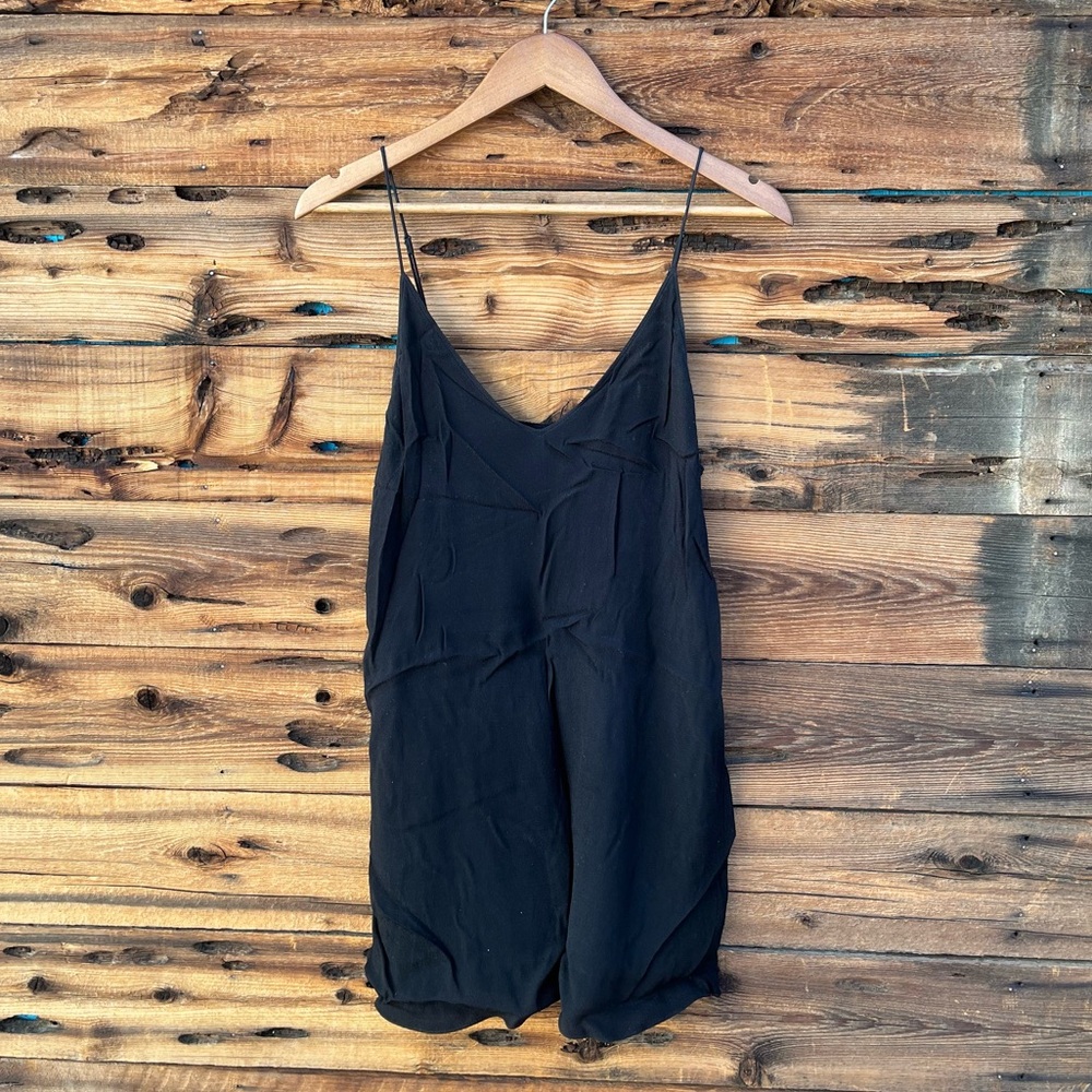 WILFRED FREE | Aritzia Black Mini Dress S